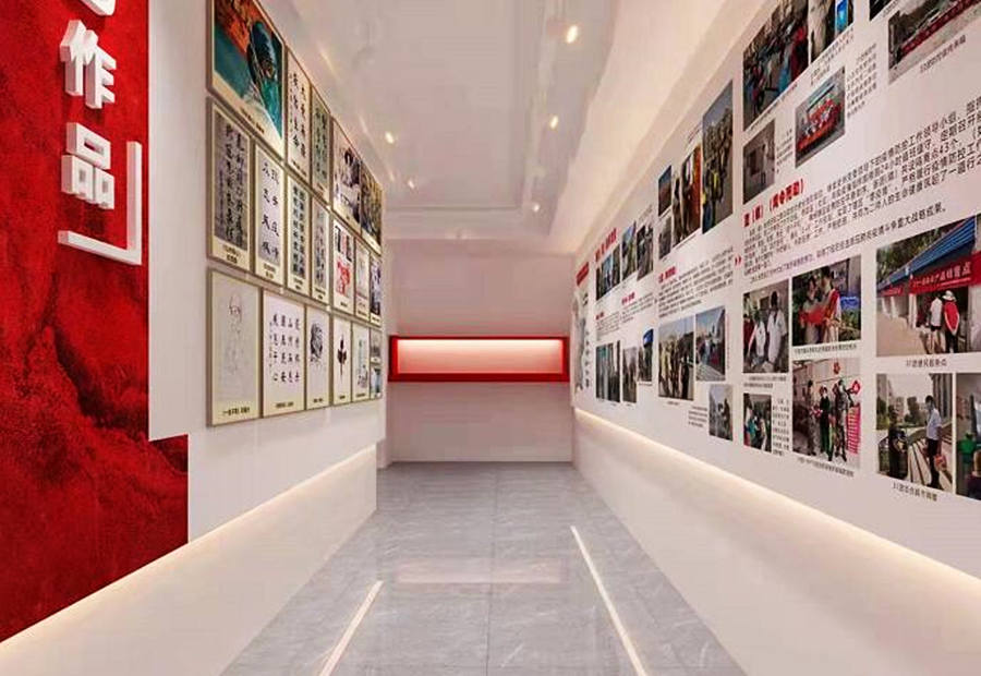 南京企业宣传展厅设计